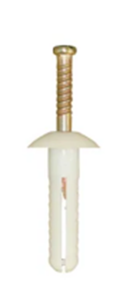 Nylon Nail in Plug Anchor